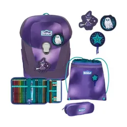 Produktbild Scout Schulranzen-Set Sunny II Exklusiv Superflash Purple Magic, 4-teilig