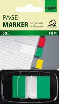 Produktbild Sigel Z-Marker Color-Tip, grün, 50 Blatt