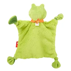 Sigikid Baby Kuschel-Schnuffeltuch Frosch - 1