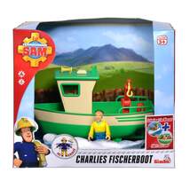 Produktbild Simba Feuerwehrmann Sam Charlies Fischerboot mit Figur