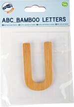 Produktbild small foot ABC Buchstaben Bambus U