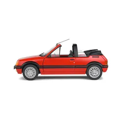 Produktbild Solido 421189000 - 1:18 Peugeot 205 Cabrio rot