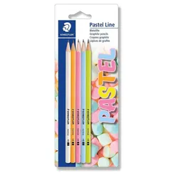 STAEDTLER® Bleistifte Pastel Line, HB, 5 Stück - 0