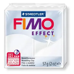 STAEDTLER® FIMO® effect Normalblock, 57 g, weiß transluzent - 0