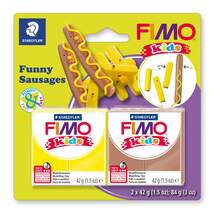 Produktbild STAEDTLER® FIMO® Kids Modelliermasse funny sausages kit