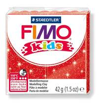 Produktbild STAEDTLER® FIMO® kids Normalblock, 42 g, rot glitter