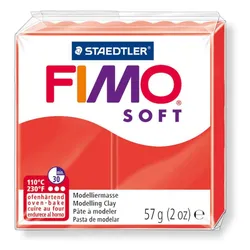 Produktbild STAEDTLER® FIMO® soft Normalblock, 57 g, indischrot