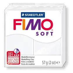 Produktbild STAEDTLER® FIMO® soft Normalblock, 57 g, weiß