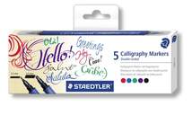 Produktbild STAEDTLER® Kalligraphiemarker duo, 5 Stück