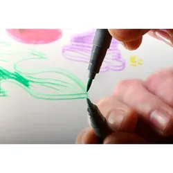 STAEDTLER® pigment brush pen 371 - pastellgelb - 5