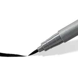 STAEDTLER® pigment soft brush pen 372 - Grey Colours, 6-teilig - 1