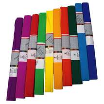 Produktbild Staufen Werola Feinkrepp sortiert 50x250cm Rolle mit Banderole 10 Farben je Pack