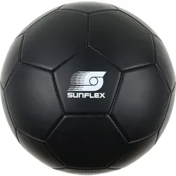 Produktbild Sunflex Fußball schwarz, Größe 5