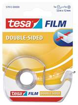 Produktbild tesa Abroller inkl. 1 Rolle tesafilm doppelseitig 7,5mx12mm