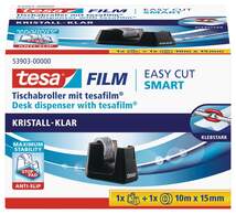 Produktbild tesa Klebefilmabroller Easy Cut Smart inkl. 1 Rolle tesafilm kristall-klar 10mx15mm
