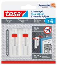 Produktbild tesa Verstellbarer Klebenagel für Tapeten und Putz (1kg)