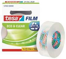 Produktbild tesafilm Eco&Clear 33m x 19mm