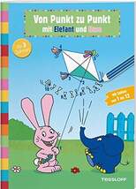 Produktbild Tessloff Von Punkt zu Punkt Malbuch mit Elefant und Hase