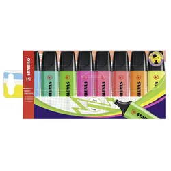 Produktbild Textmarker - STABILO BOSS ORIGINAL - 8er Pack - mit 8 verschiedenen Farben