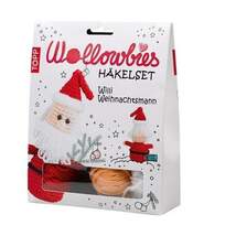 Produktbild Topp Wollowbies Häkelset Weihnachtsmann