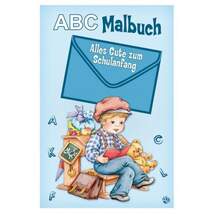 Trötsch ABC-Malbuch mit Geldtasche, sortiert - 1