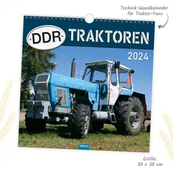 Trötsch Technikkalender DDR-Traktoren 2024 - 1