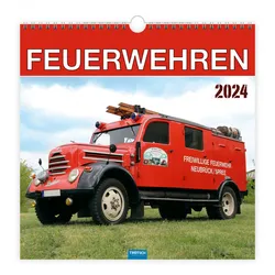 Produktbild Trötsch Technikkalender Feuerwehren 2024