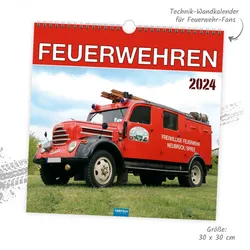 Trötsch Technikkalender Feuerwehren 2024 - 1