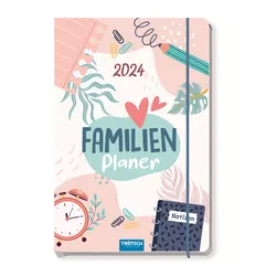 Trötsch Wochenbuch Familienplaner, A5, 2024 - 0