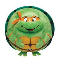 Produktbild ty Beanie Ballz Ninja Turtle Michelangelo, 12cm