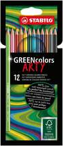Produktbild Umweltfreundlicher Buntstift - STABILO GREENcolors - ARTY - 12er Pack - mit 12 verschiedenen Farben
