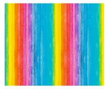 Produktbild URSUS Transparentpapier Regenbogen Streifen, 5 Rollen Papier