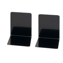 Produktbild WEDO® Buchstützen aus Metall, schwarz, 14 x 12 x 14 cm, 2 Stück