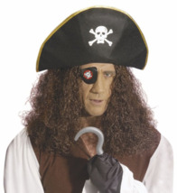 Produktbild Widmann 2773H Kostümset Pirat 3-teilig, Hut, Haken und Augenklappe