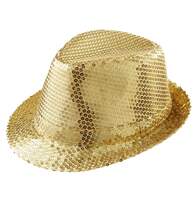 Produktbild Widmann Hut mit Pailletten, gold