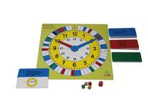 Produktbild Wissner Uhrzeit Mathespiel, Lernspiel für 2-4 Spieler